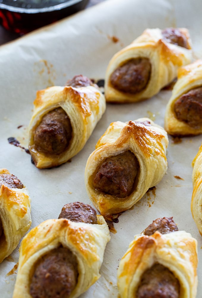 Breakfast Pigs in a Blanket