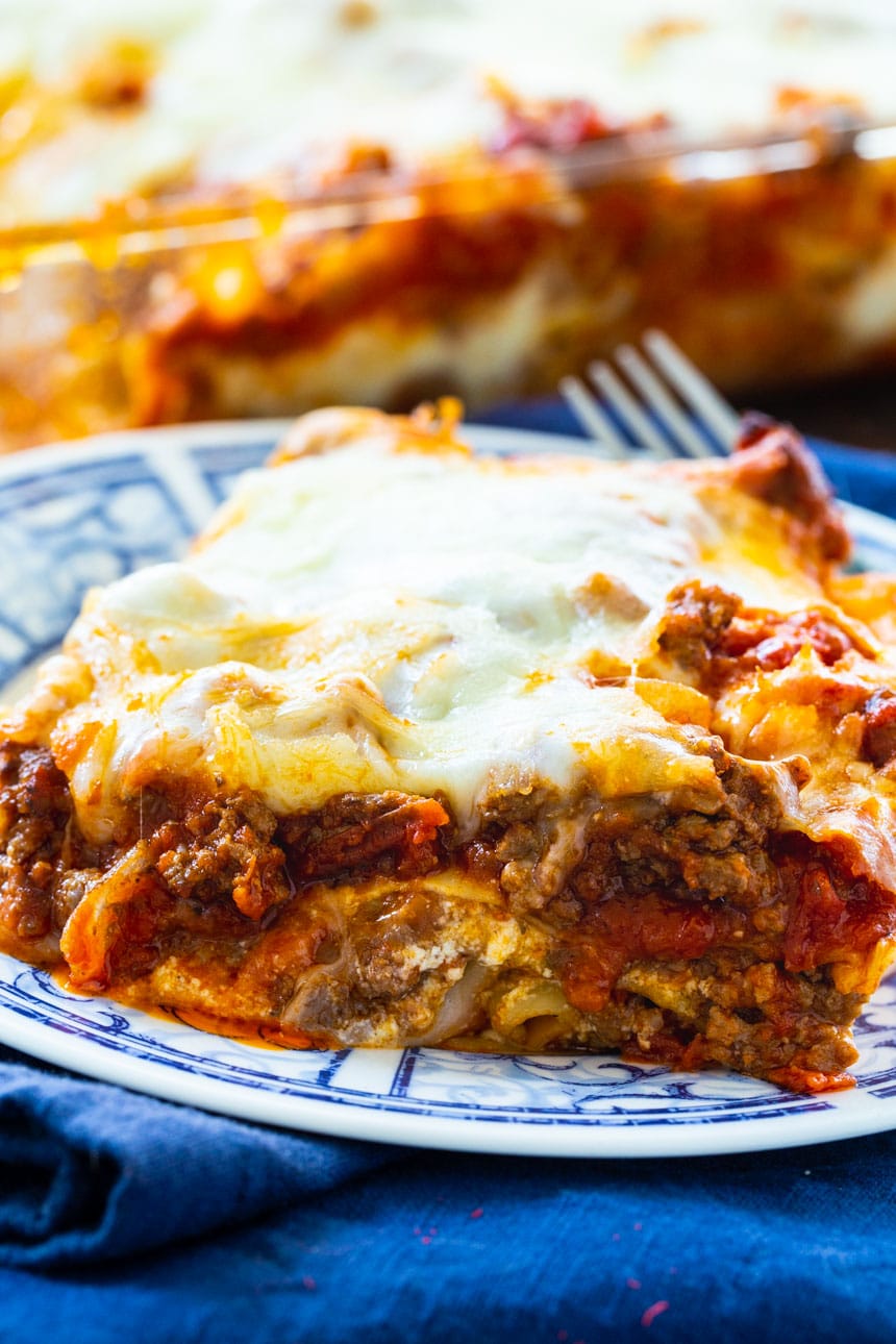 Easy Make-Ahead Lasagna