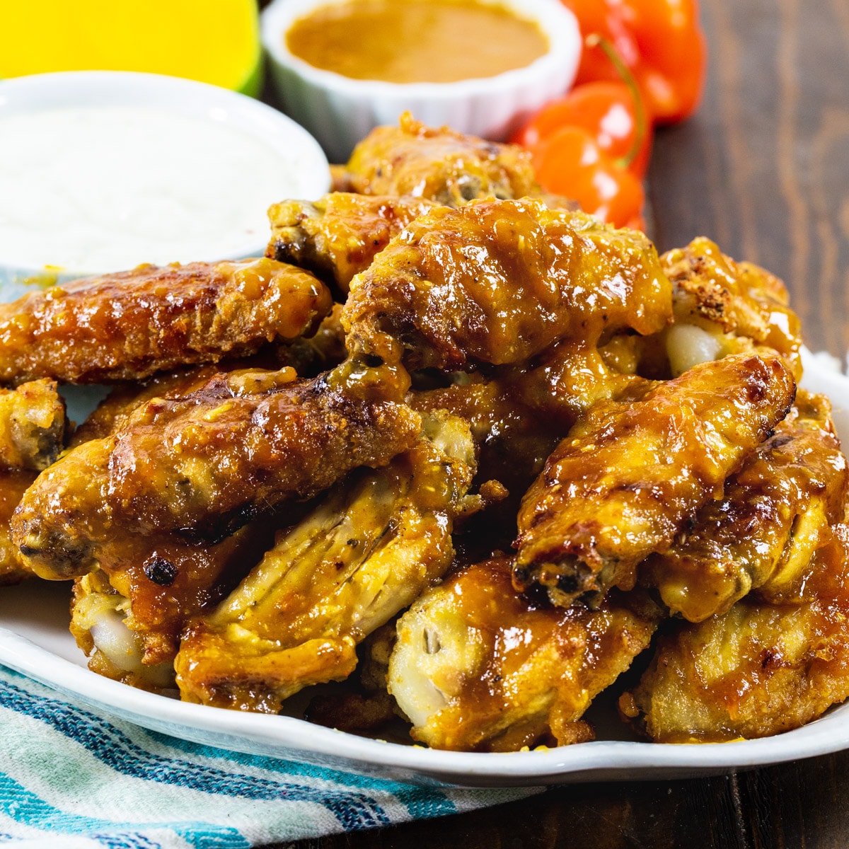 Mango Habanero Chicken Wings