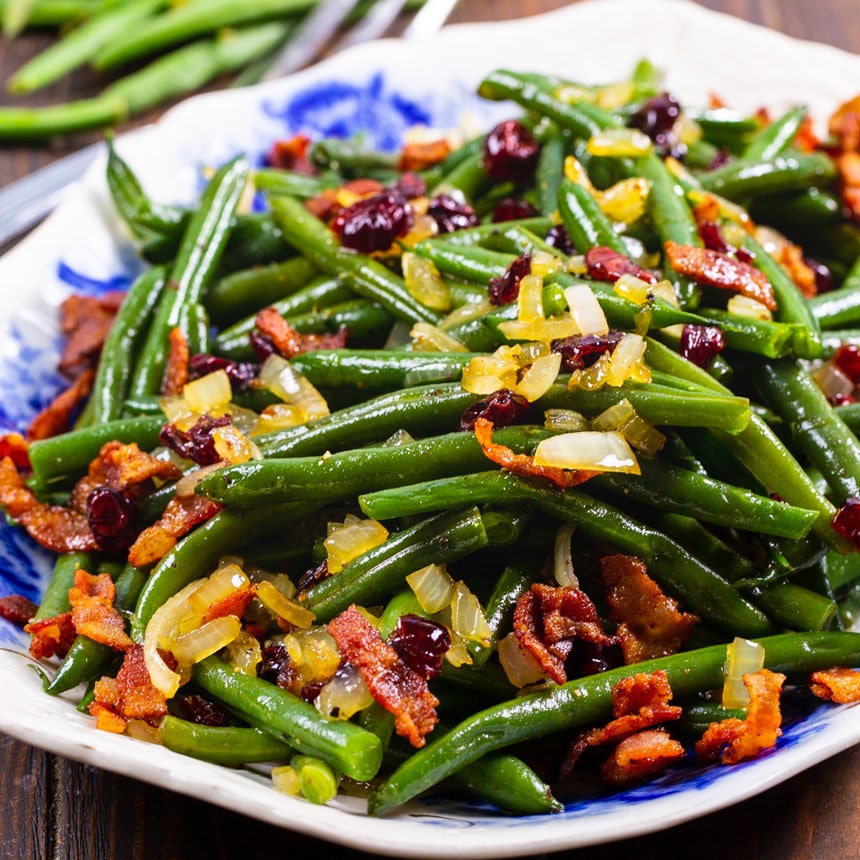 Maple-Glazed Green Beans