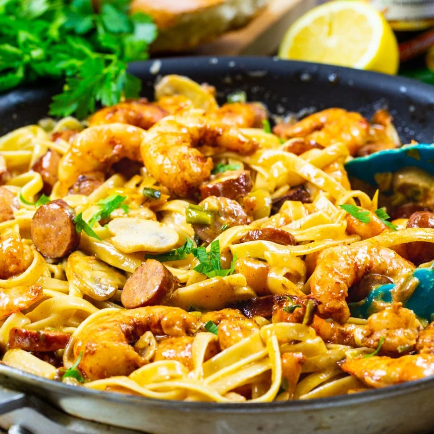 Mardi Gras Pasta