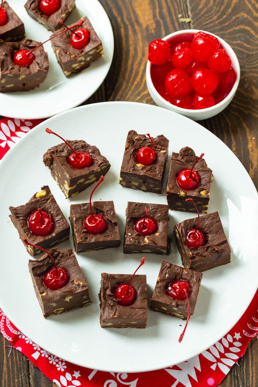 Merry Cherry Fudge