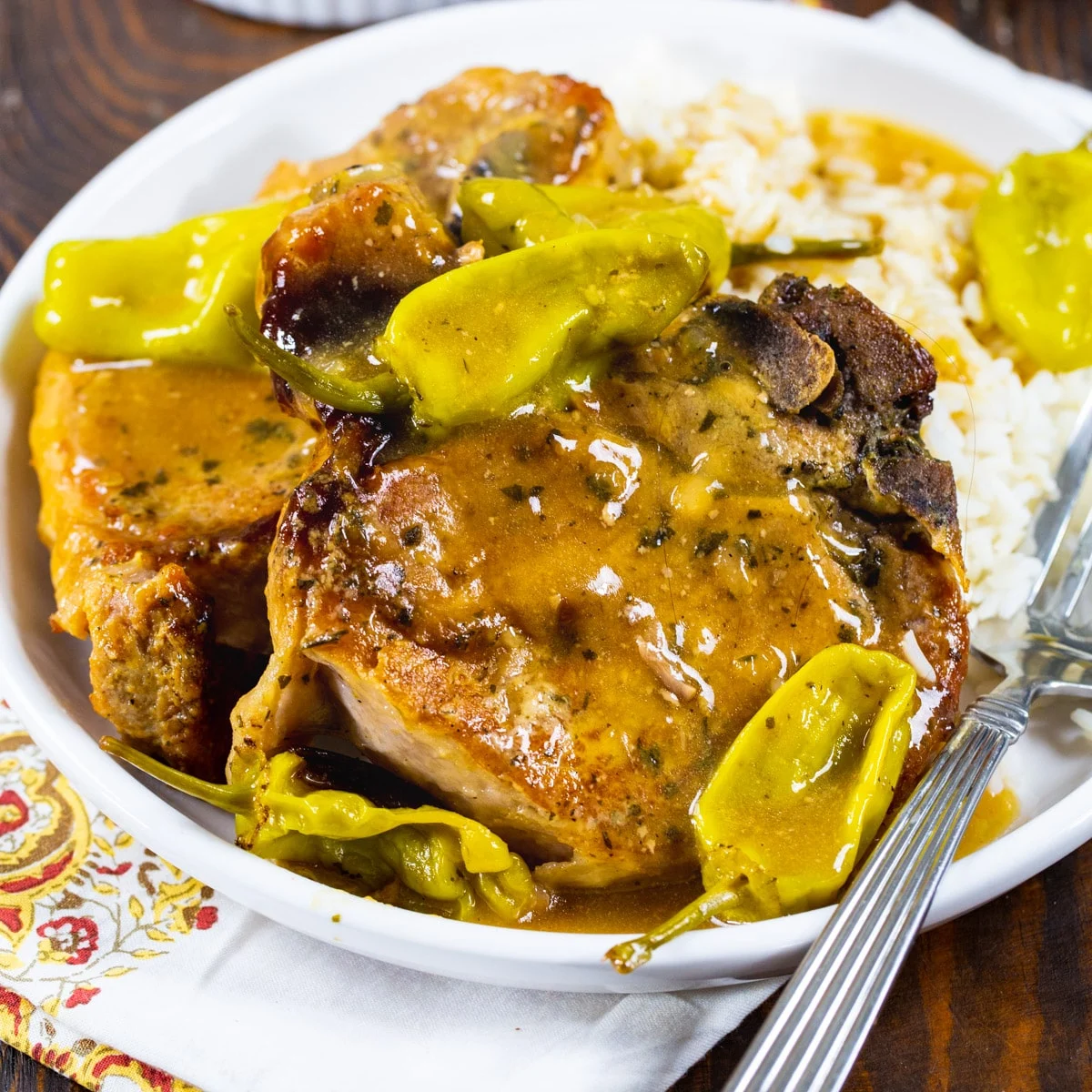Slow Cooker Mississippi Pork Chops