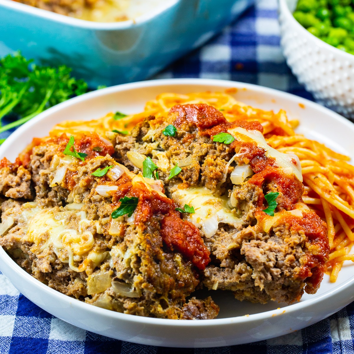 Mozzarella Stuffed Meatloaf Recipe