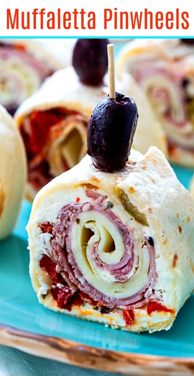 Muffaletta Pinwheels