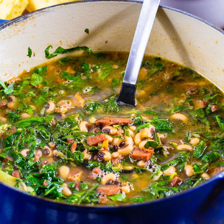 New Year's Black-Eyed Pea Soup
