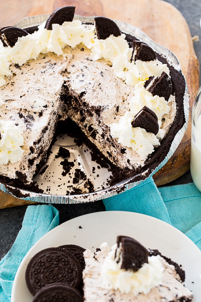 No-Bake Oreo Pie