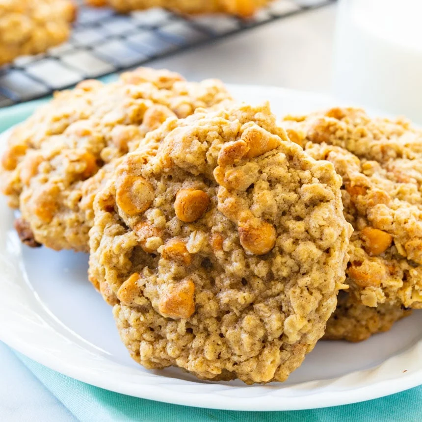Oatmeal Butterscotch Cookies