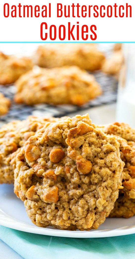Oatmeal Butterscotch Cookies