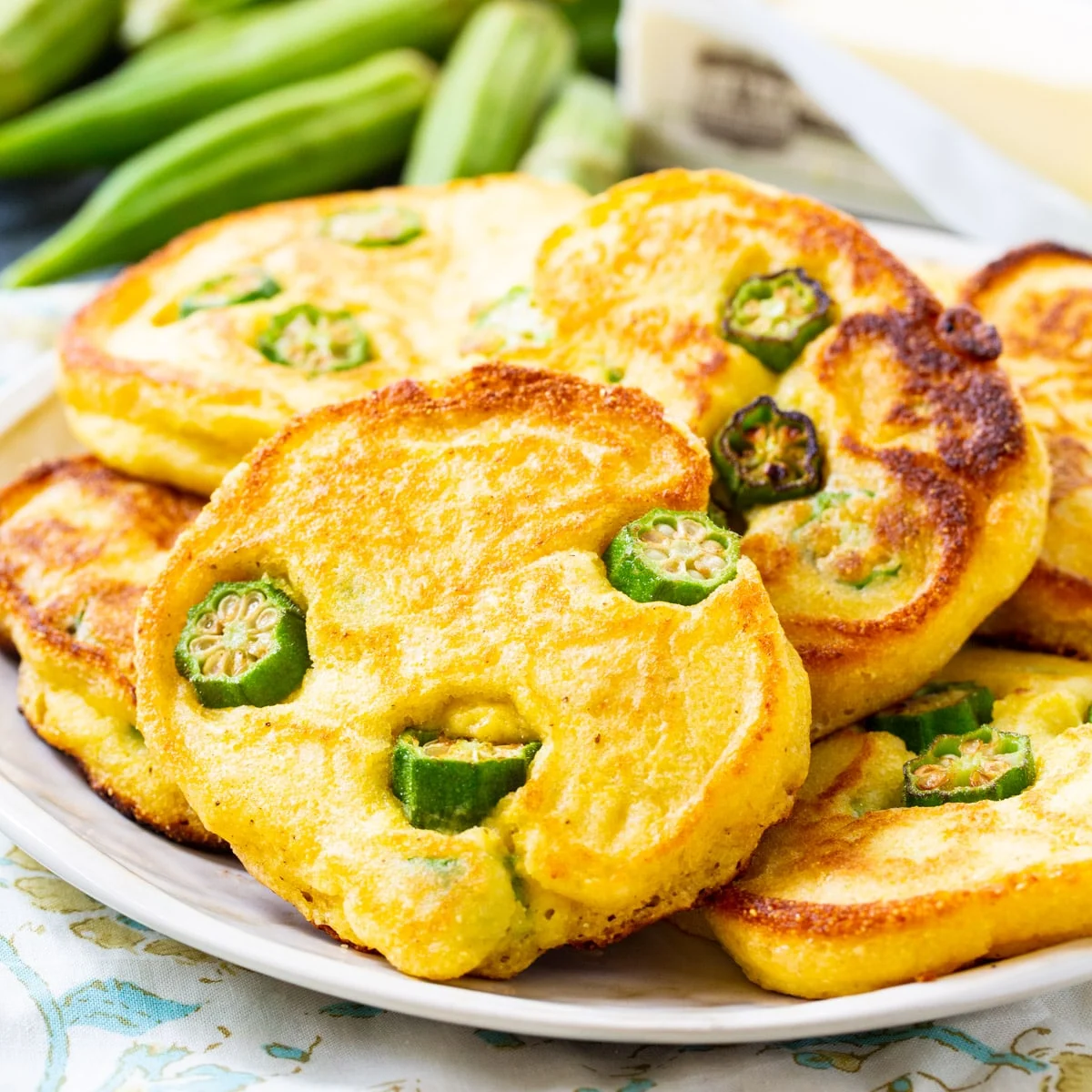 Okra Hoecakes