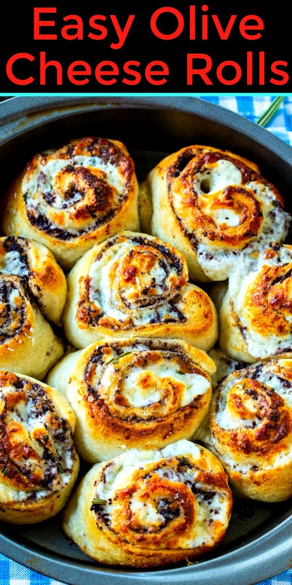 Easy Olive Cheese Rolls