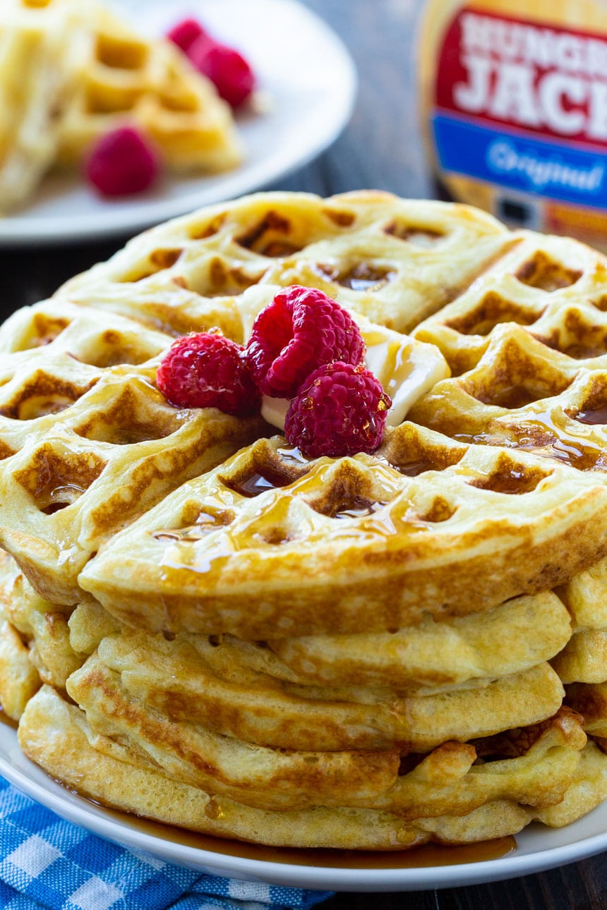 Overnight Yeast Waffles