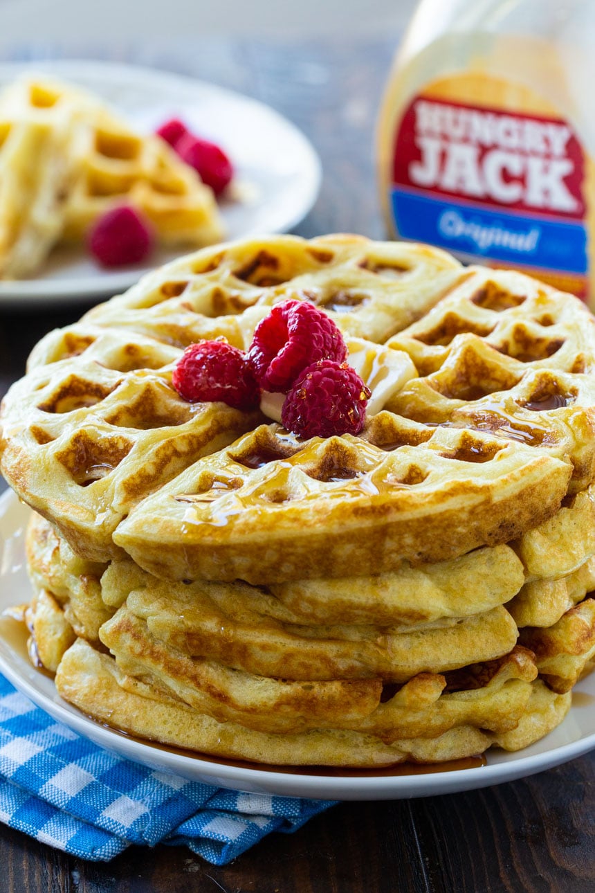 Overnight Yeast Waffles