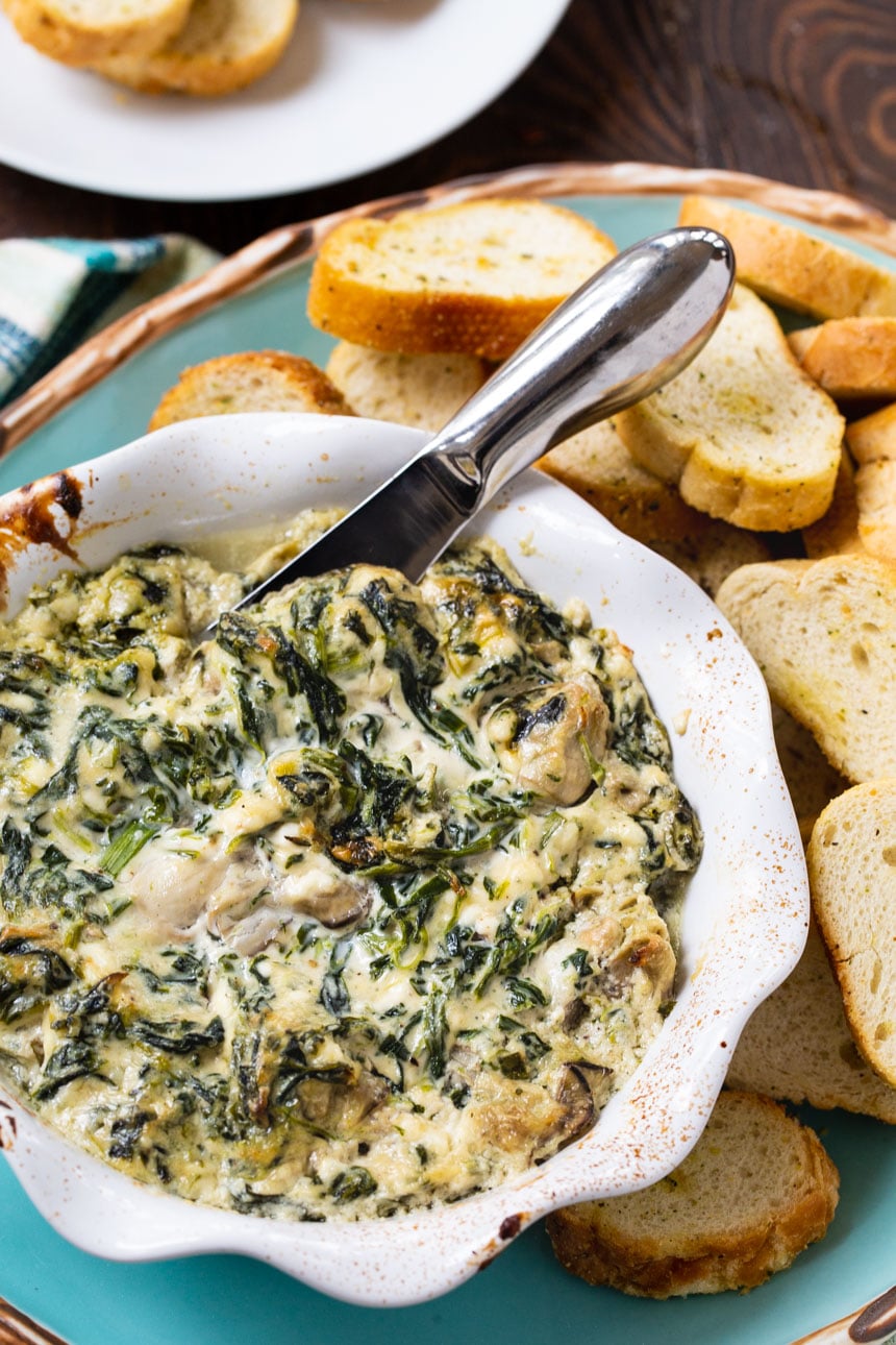 Oysters Rockefellar Dip