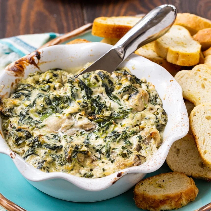 Oysters Rockefeller Dip