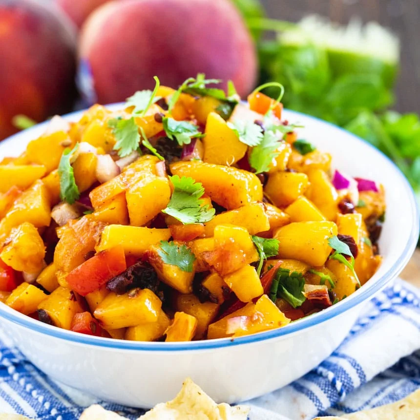 Chipotle Peach Salsa