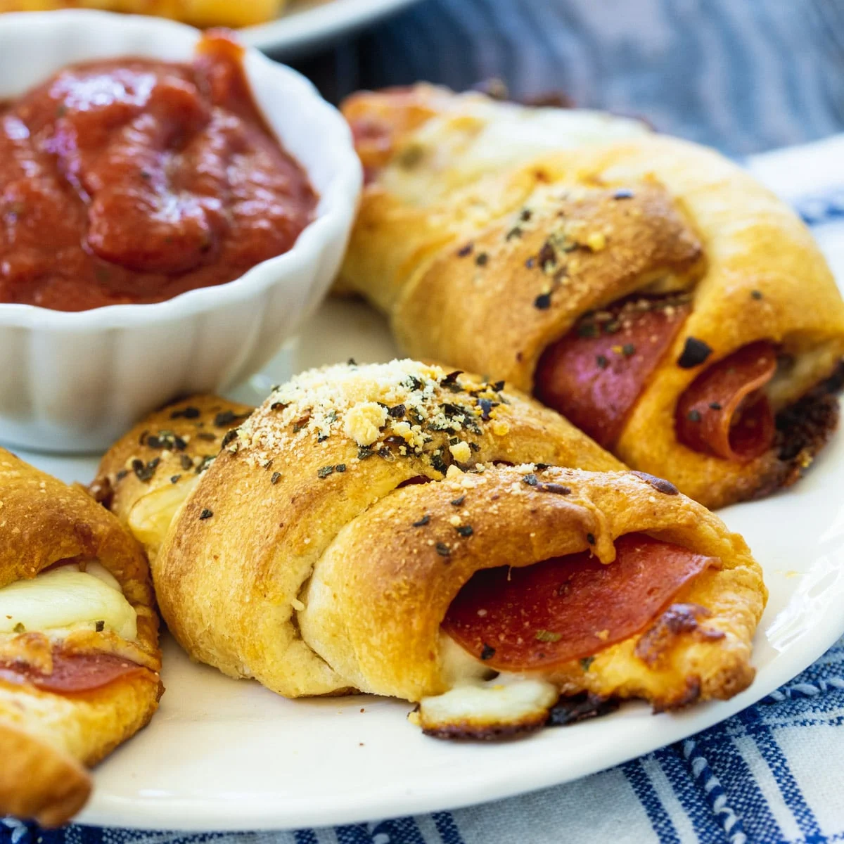 Pepperoni Crescent Rolls