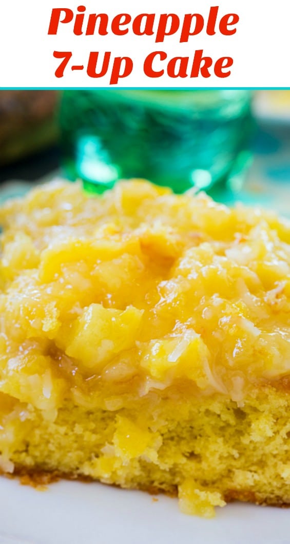 Pineapple 7-Up Cake