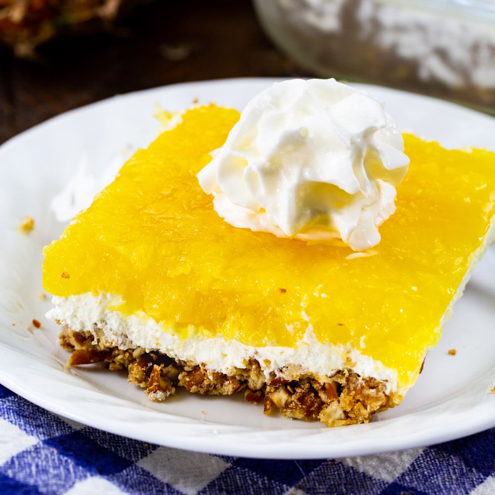 Pineapple Pretzel Salad