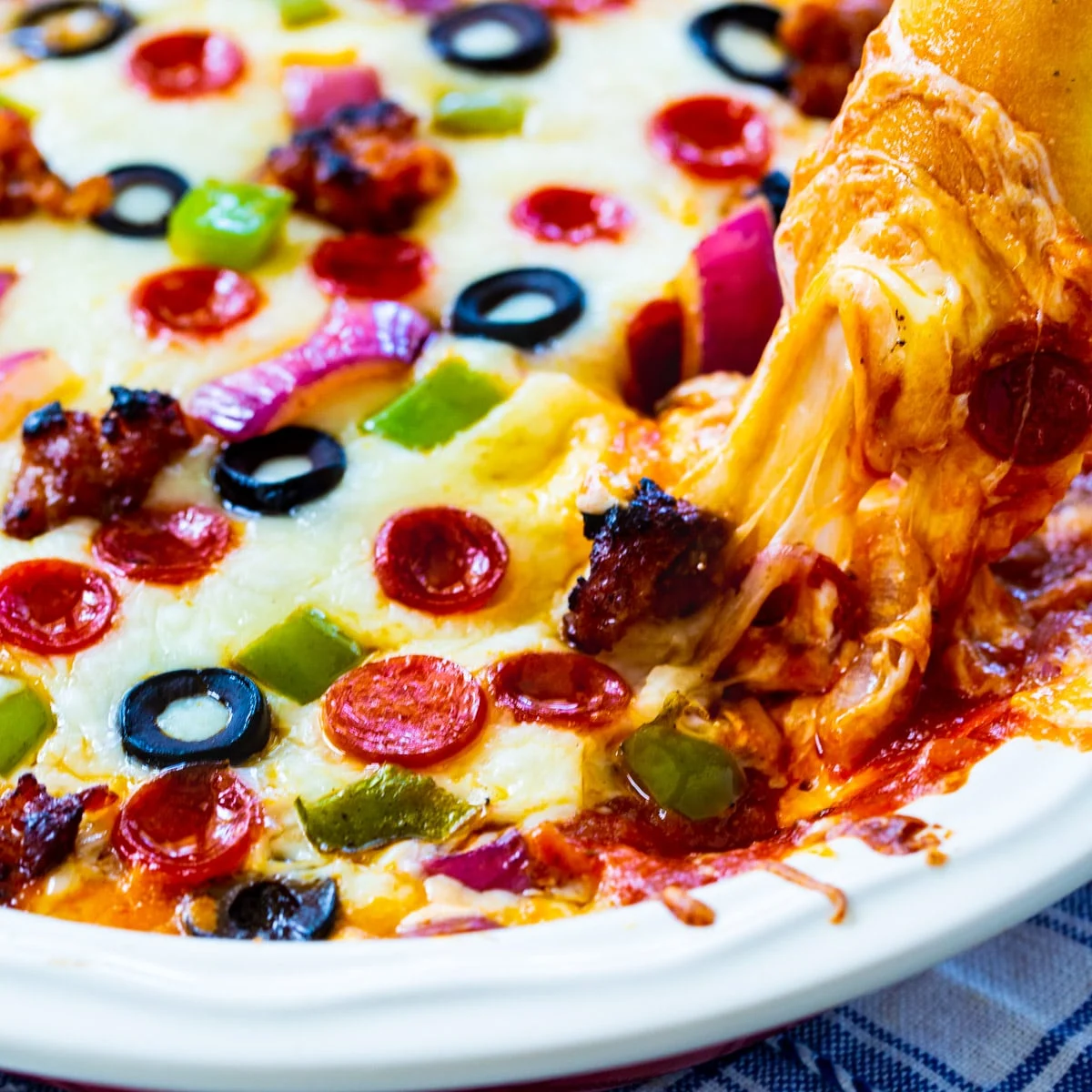 Supreme Pizza Dip