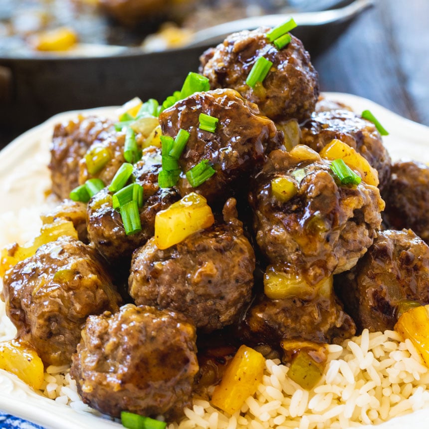 Polynesian Meatballs