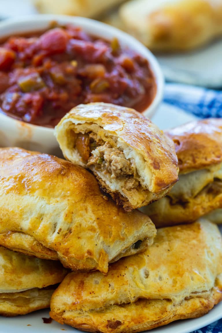 Baked Pork Picadillo Empanadas