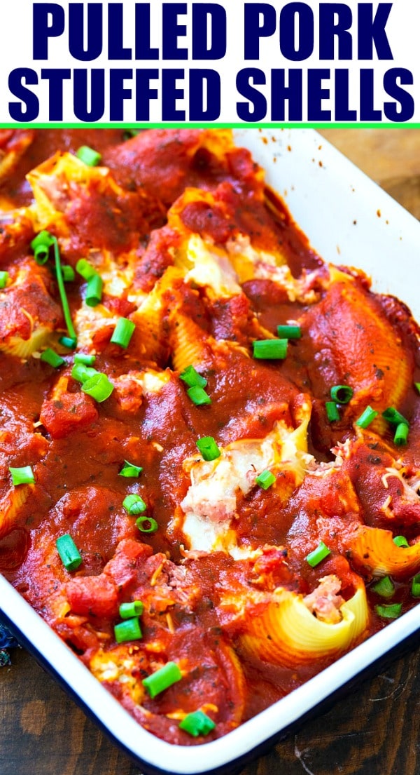 Pulled Pork Stuffed Shells