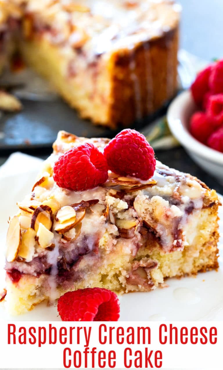 Raspberry Cream Cheese Coffee Cake
