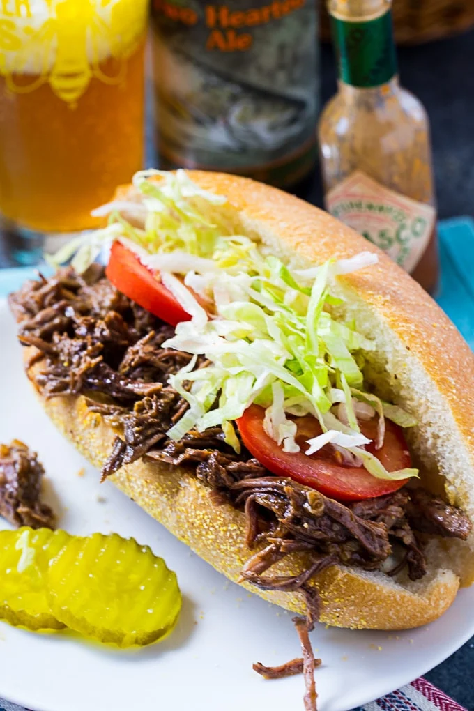 Roast Beef Debris Po Boy