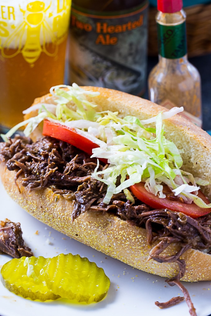 Roast Beef Debris Po Boy