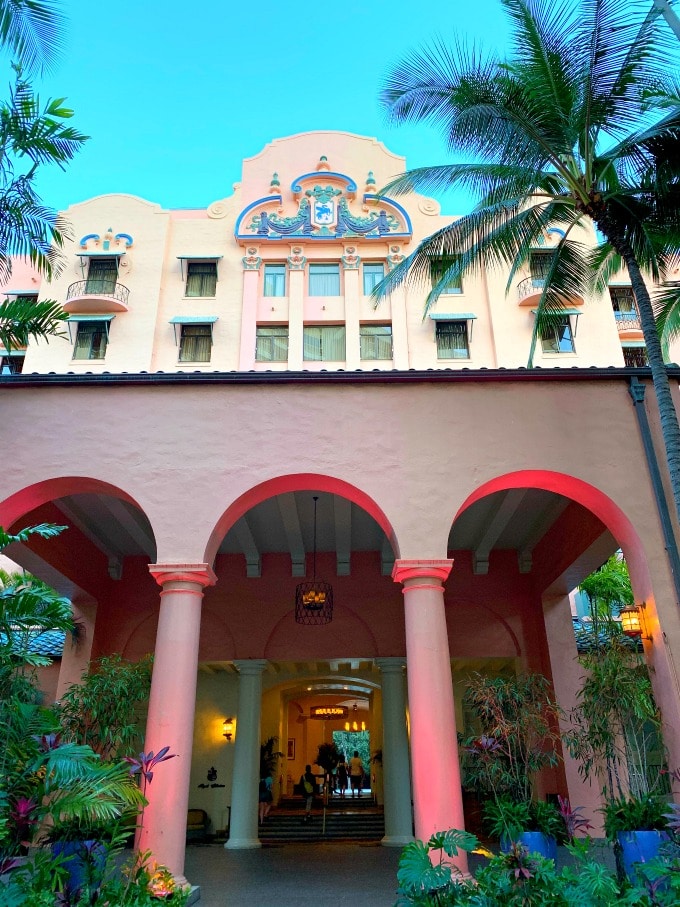 The Royal Hawaiian in Waikiki