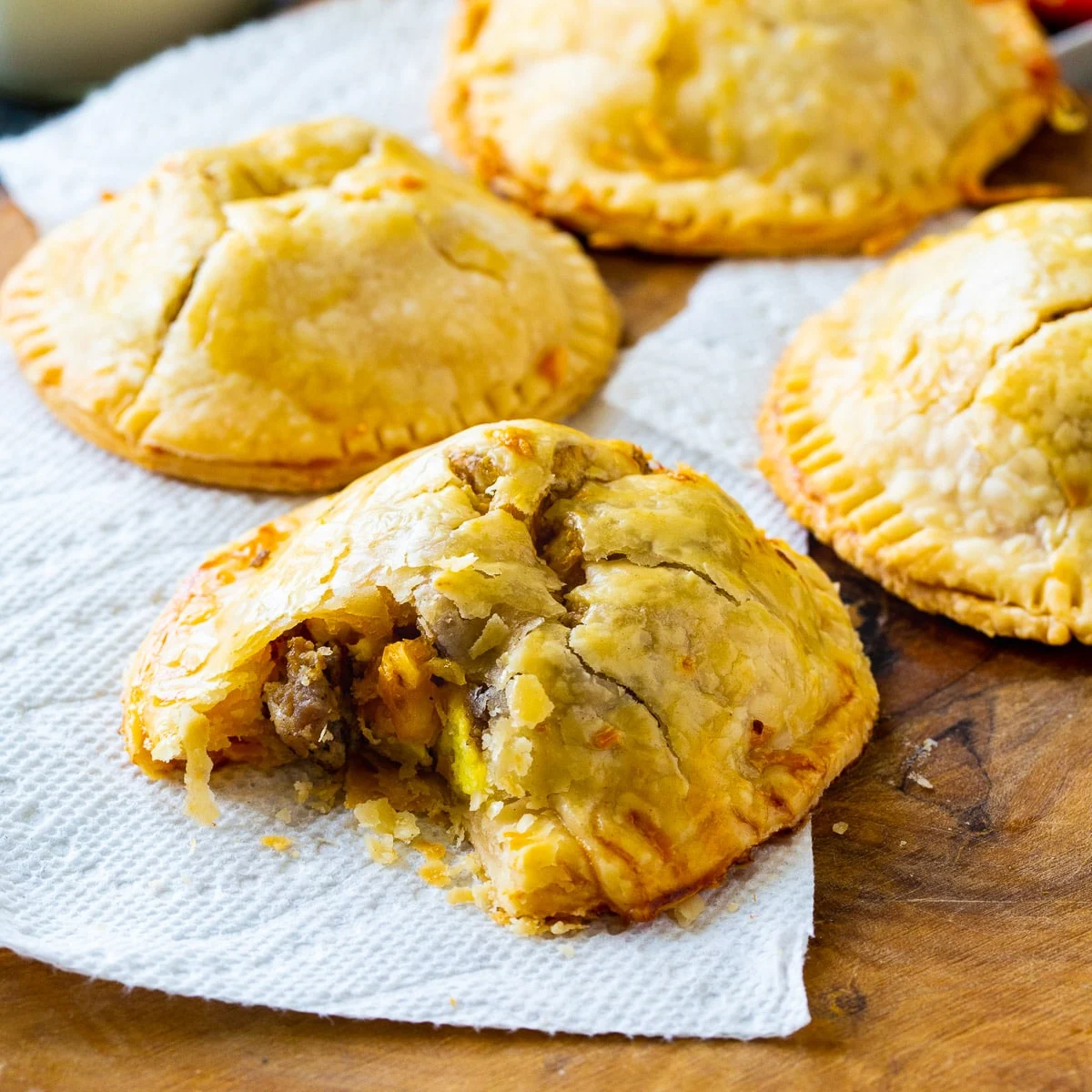 Sausage, Egg, and Cheese Hand Pies