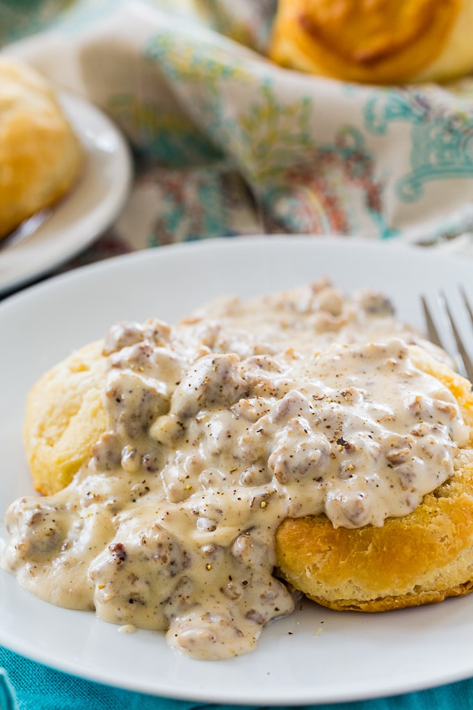 Southern Sausage Garvy is rich and creamy