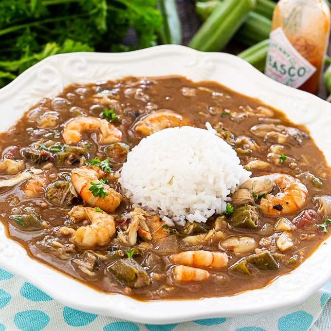 Seafood and Okra Gumbo