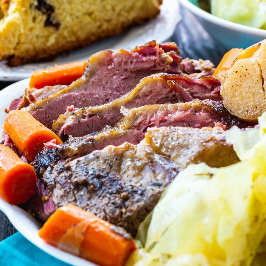 Slow Cooker Corned Beef and Cabbage