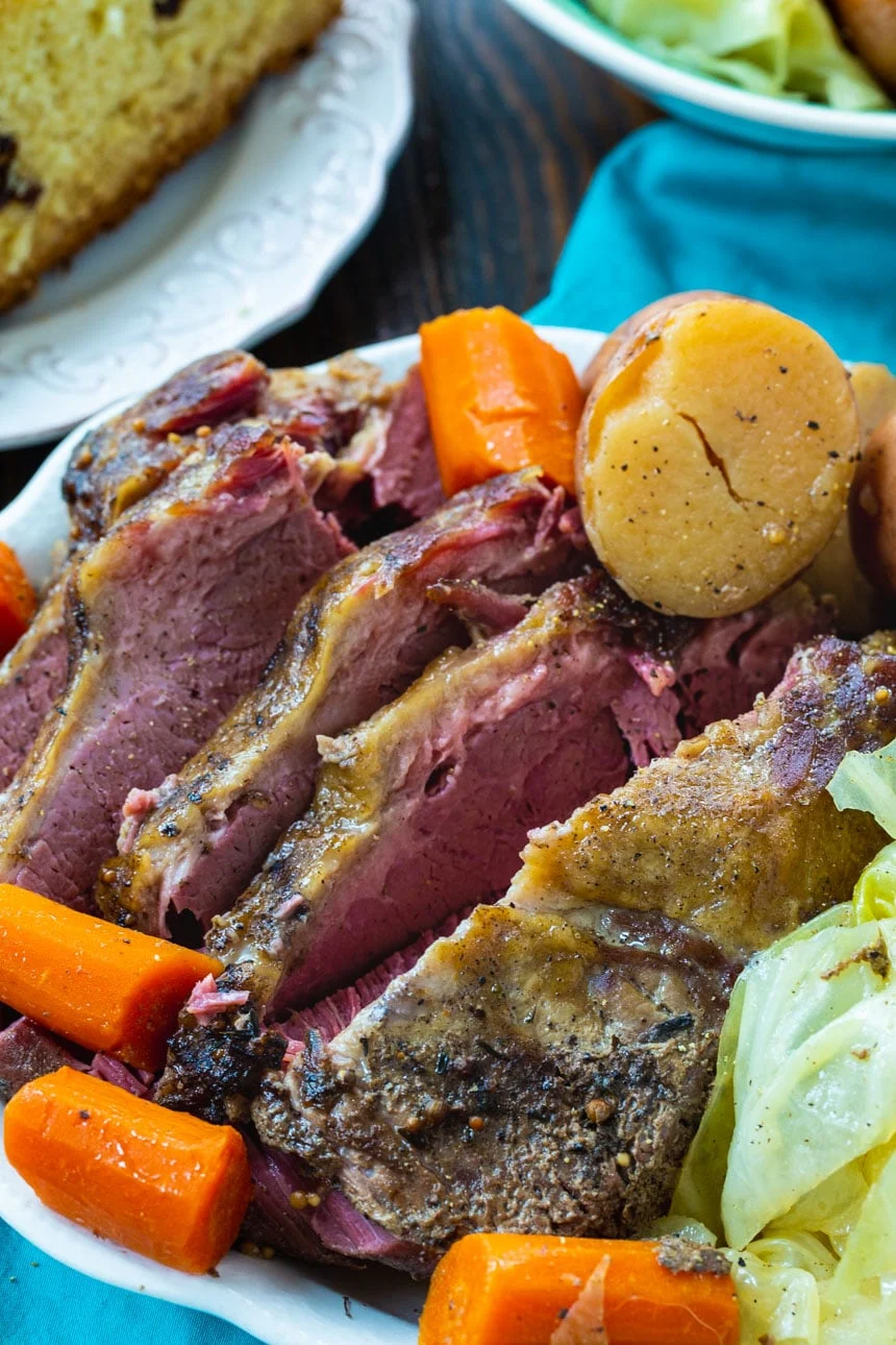 Slow Cooker Corned Beef and Cabbage