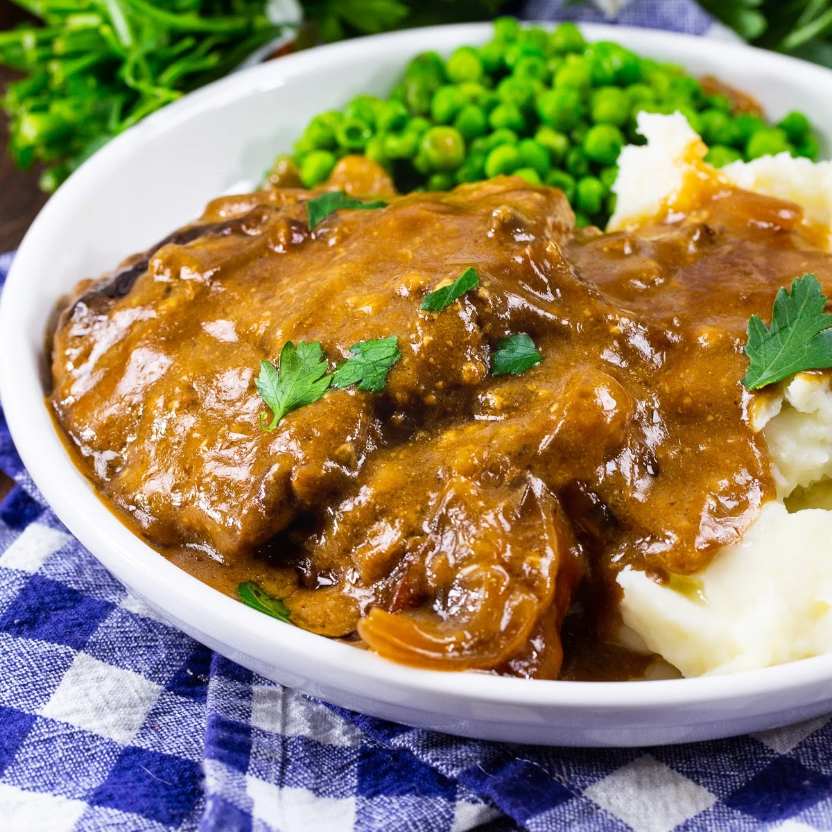 Crock Pot Cubed Steak with Gravy