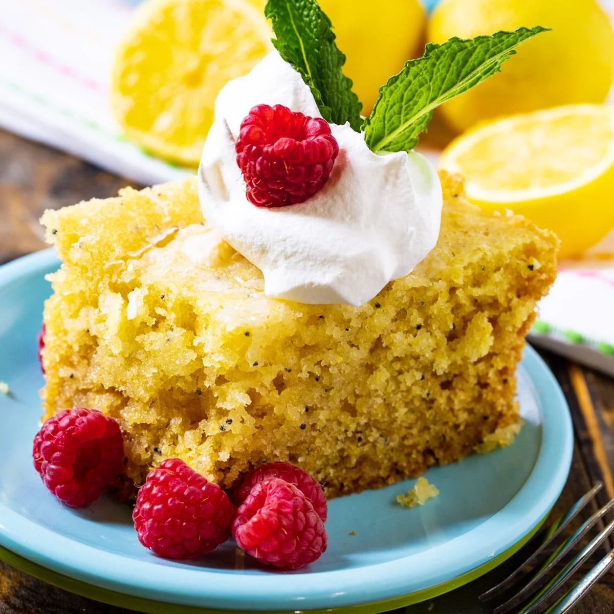 Slow Cooker Lemon Cake