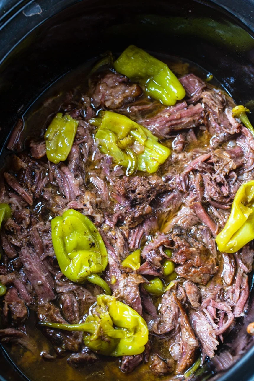 Slow Cooker Mississippi Beef