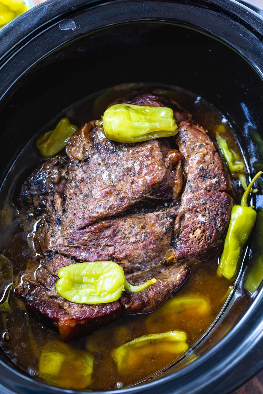 Crock Pot Mississippi Beef