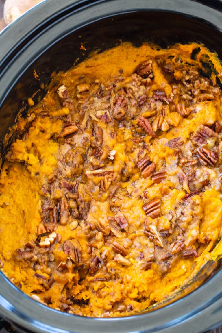 Crock Pot Sweet Potato Casserole