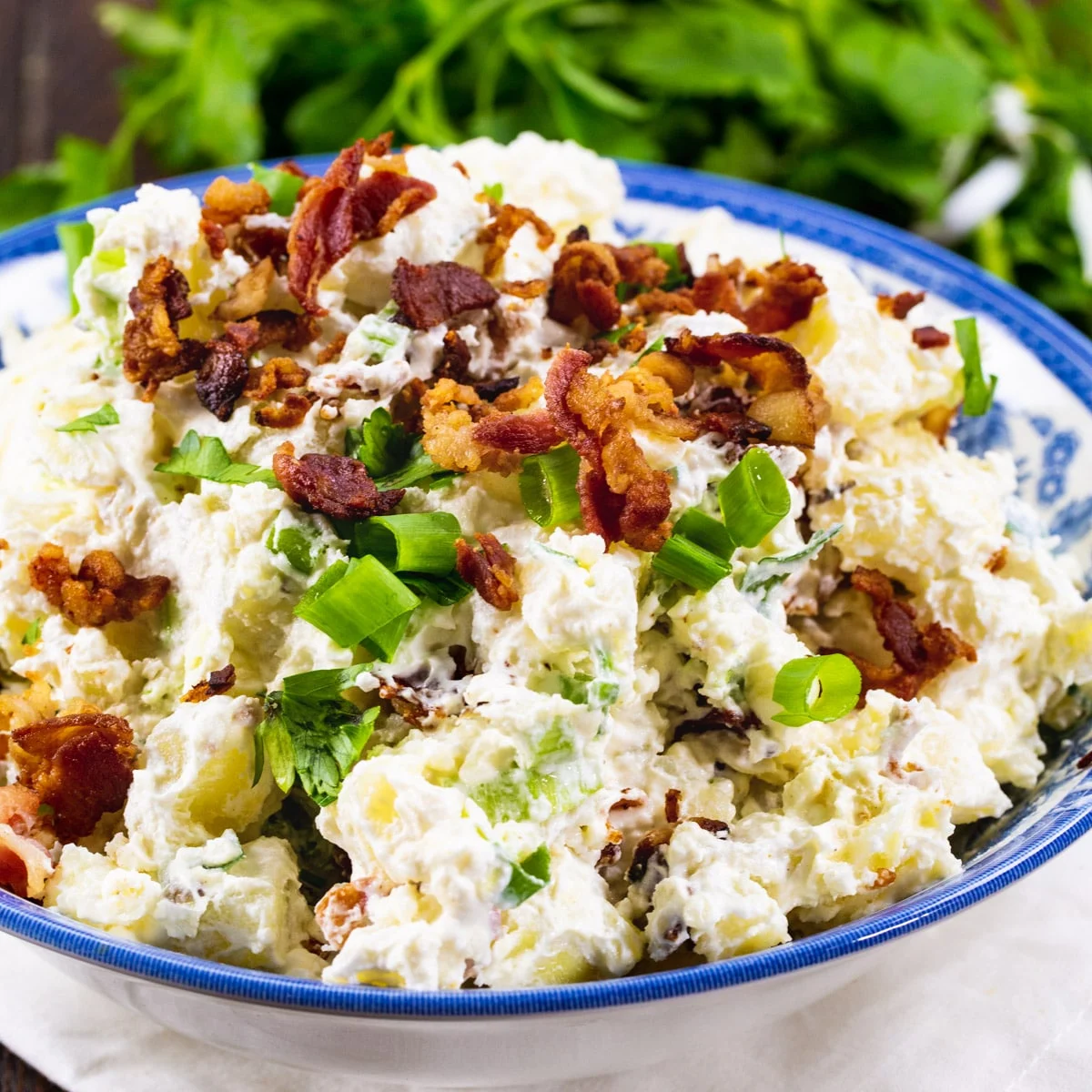 Sour Cream and Bacon Potato Salad