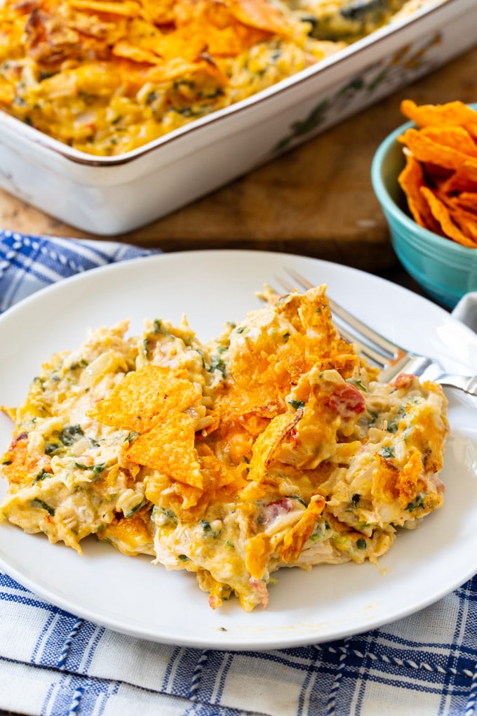 Southwestern Turkey Rice Casserole