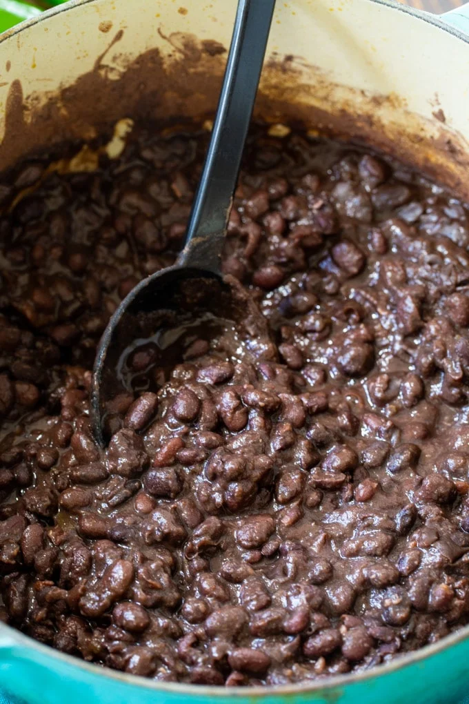From Scatch Spicy Black Beans