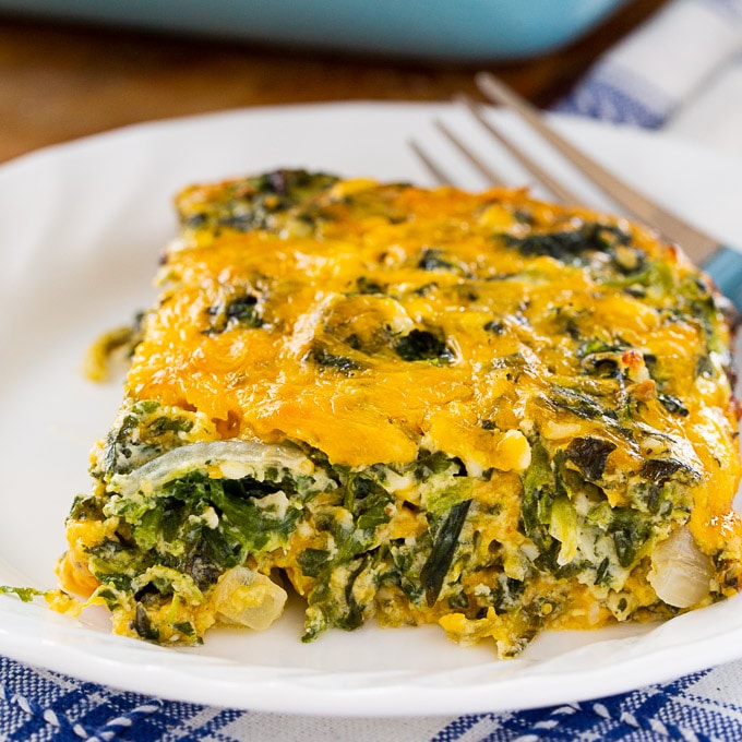 Spinach and Cheese Casserole