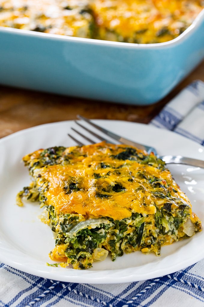 Spinach and Cheese Casserole
