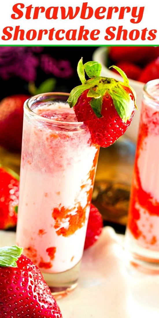 Strawberry Shortcake Shots
