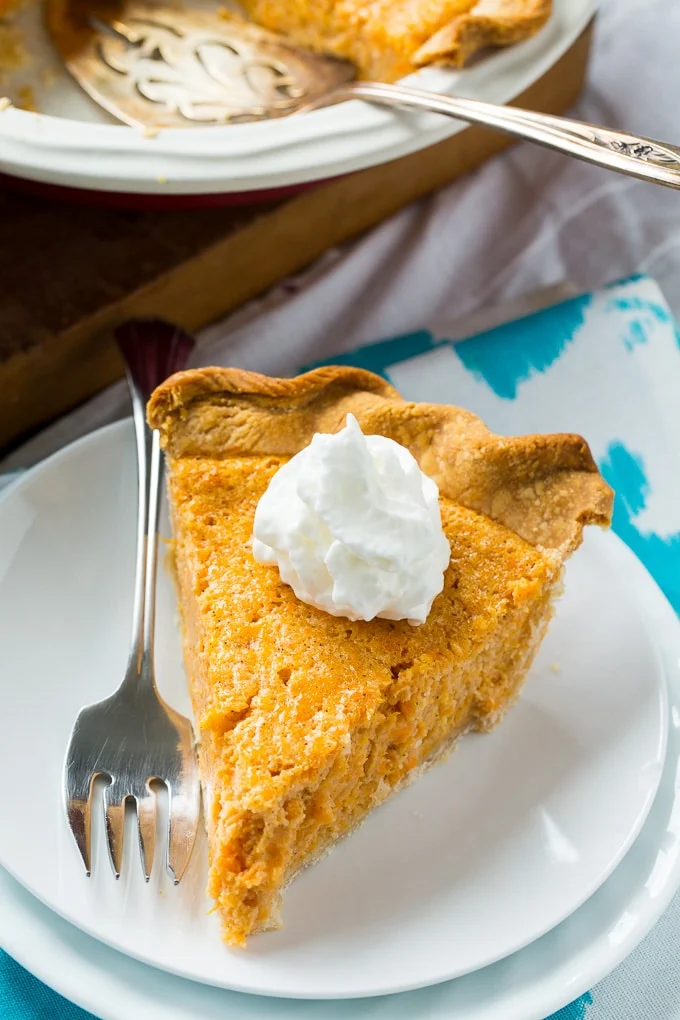 Sweet Potato Buttermilk Pie makes a great Thanksgiving dessert