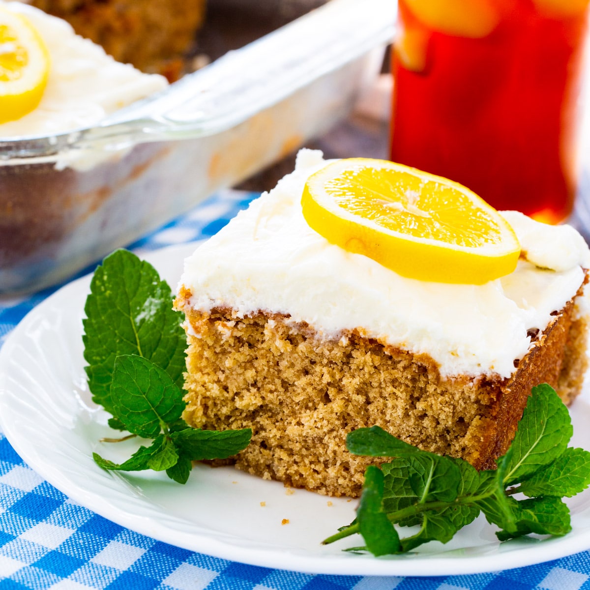 Sweet Tea and Lemonade Cake