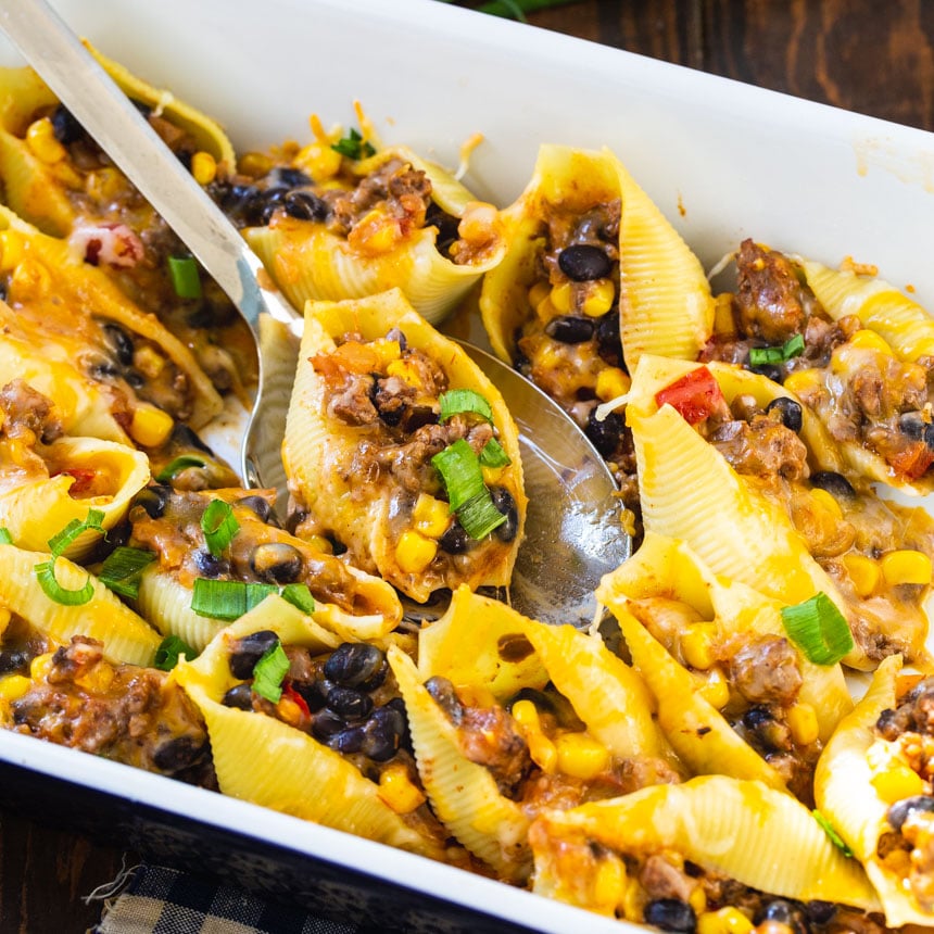 Taco Stuffed Shells